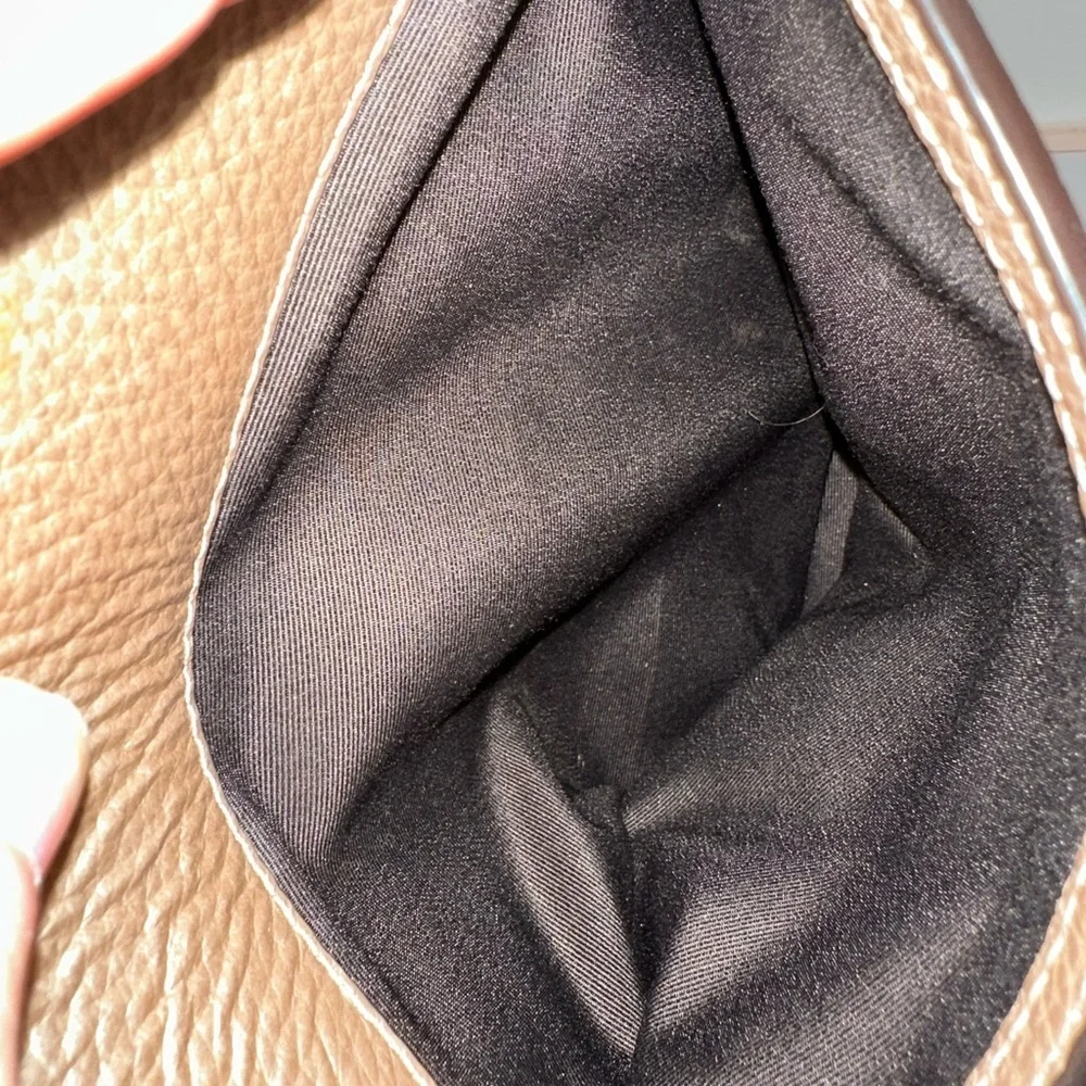 Coach Ava Tote Metallic Rose Pebbled Leather